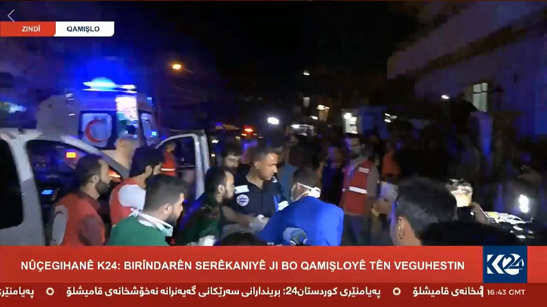 بریندارانی سه‌رێ كانیێ گه‌یه‌ندرانه‌ نه‌خۆشخانه‌ی قامشلۆ